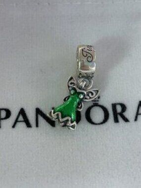 Pandora Disney Tinker Bell's Dress Dangle Charm
